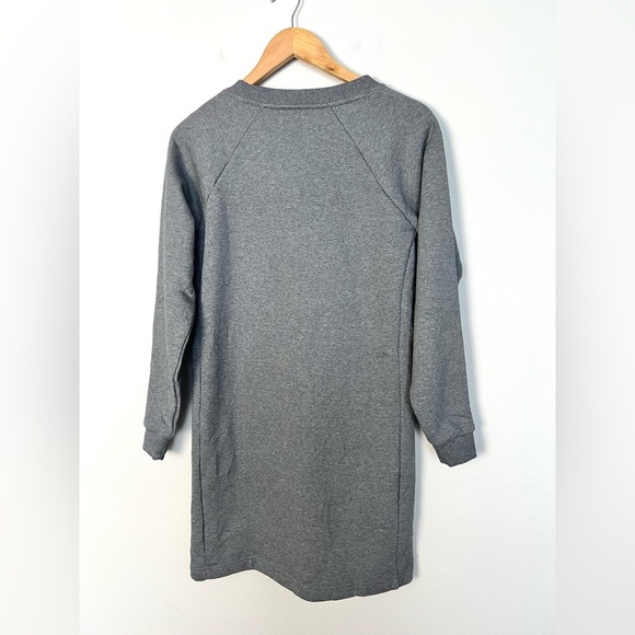 Pact Heather Courtside Dress Gray Organic Cotton Cozy Comfy Loungwear Size XS - Picture 8 of 11